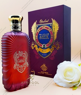 تصویر ادو پرفيوم مردانه فراگرنس ورد مدل شيخ نامبر 77 n.77 | SHEIK