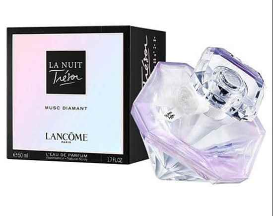 عطر و ادکلن| ادکلن زنانه پرطرفدار|عطر ادکلن لانکوم لانویت ترزور دیامانت بلان | Lancome La Nuit Trésor Diamant Blanc| محبوب ترین عطر و ادکلن زنانه| فروشگاه عطر و گل|
