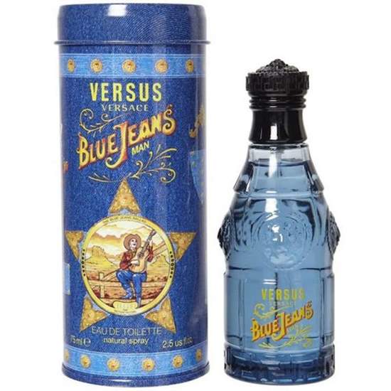 عطر ادکلن ورساچه بلو جینز | Versace Blue Jeans| ادکلن 75 میل مردانه| فروشگاه عطر و گل|