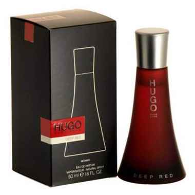 تصویر عطر وادکلن هوگو باس دیپ رد  ادوتویلت زنانه با حجم ۹۰میل /عطر و گل