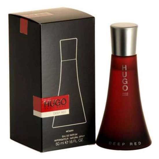 تصویر عطر وادکلن هوگو باس دیپ رد  ادوتویلت زنانه با حجم ۹۰میل /عطر و گل