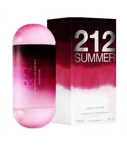 عطر ادکلن کارولینا هررا 212 سامر زنانه | Carolina Herrera 212 Summer| عطر و ادکلن زنانه 60 میل|