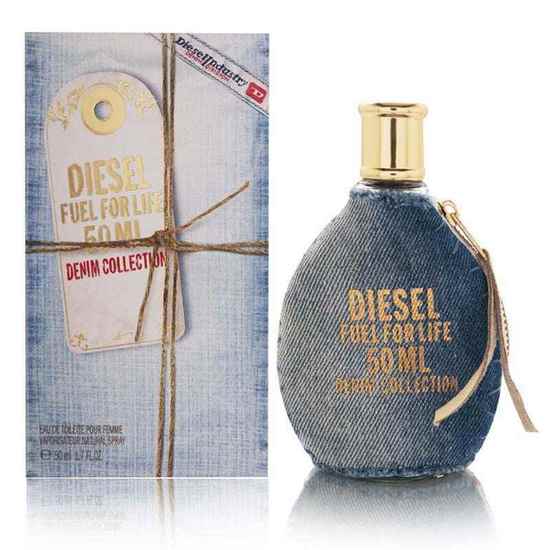 عطر ادکلن دیزل فیول فور لایف دنیم کالکشن زنانه | Diesel Fuel for Life Denim Collection| عطر و ادکلن 75 میل زنانه|